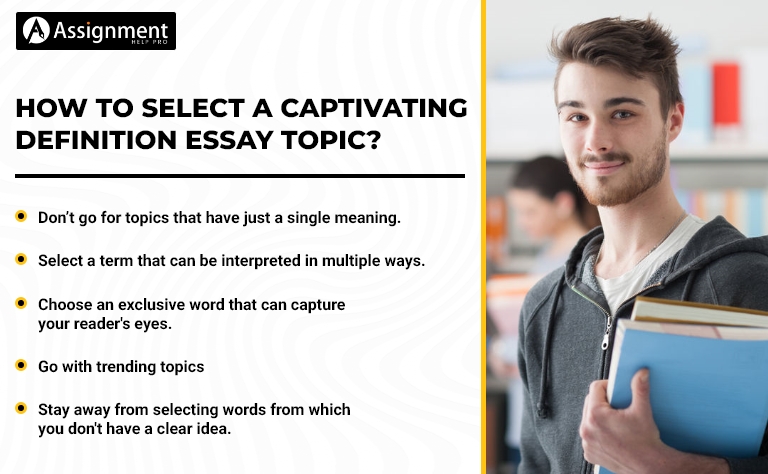 possible topics for definition essay