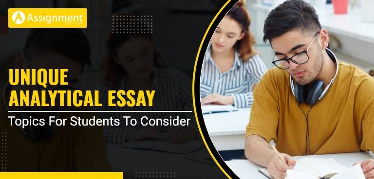 analytical essay topics for college students