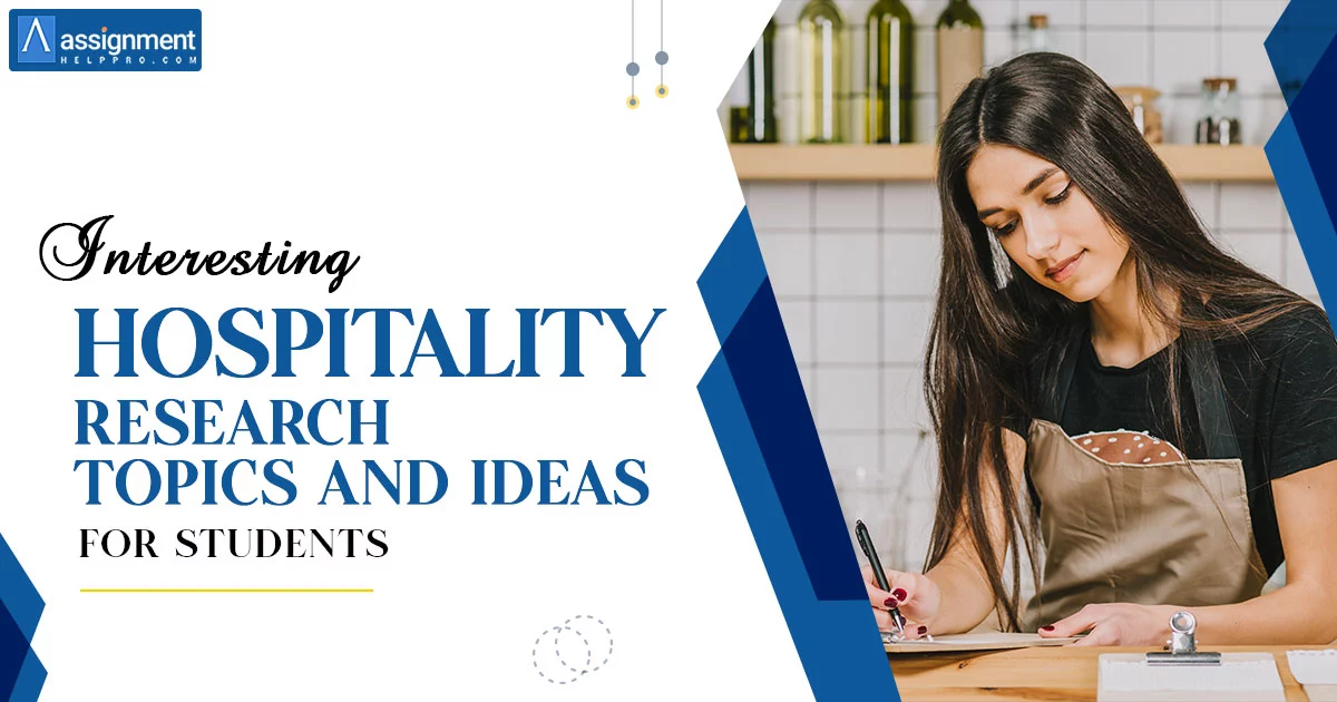 topics research proposal hospitality industry