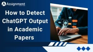 How to Detect ChatGPT Output in Academic Papers