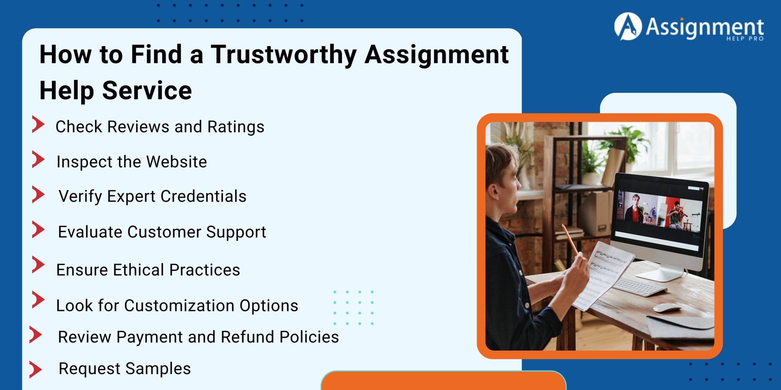 How to Identify a Trustworthy Assignment Help Service