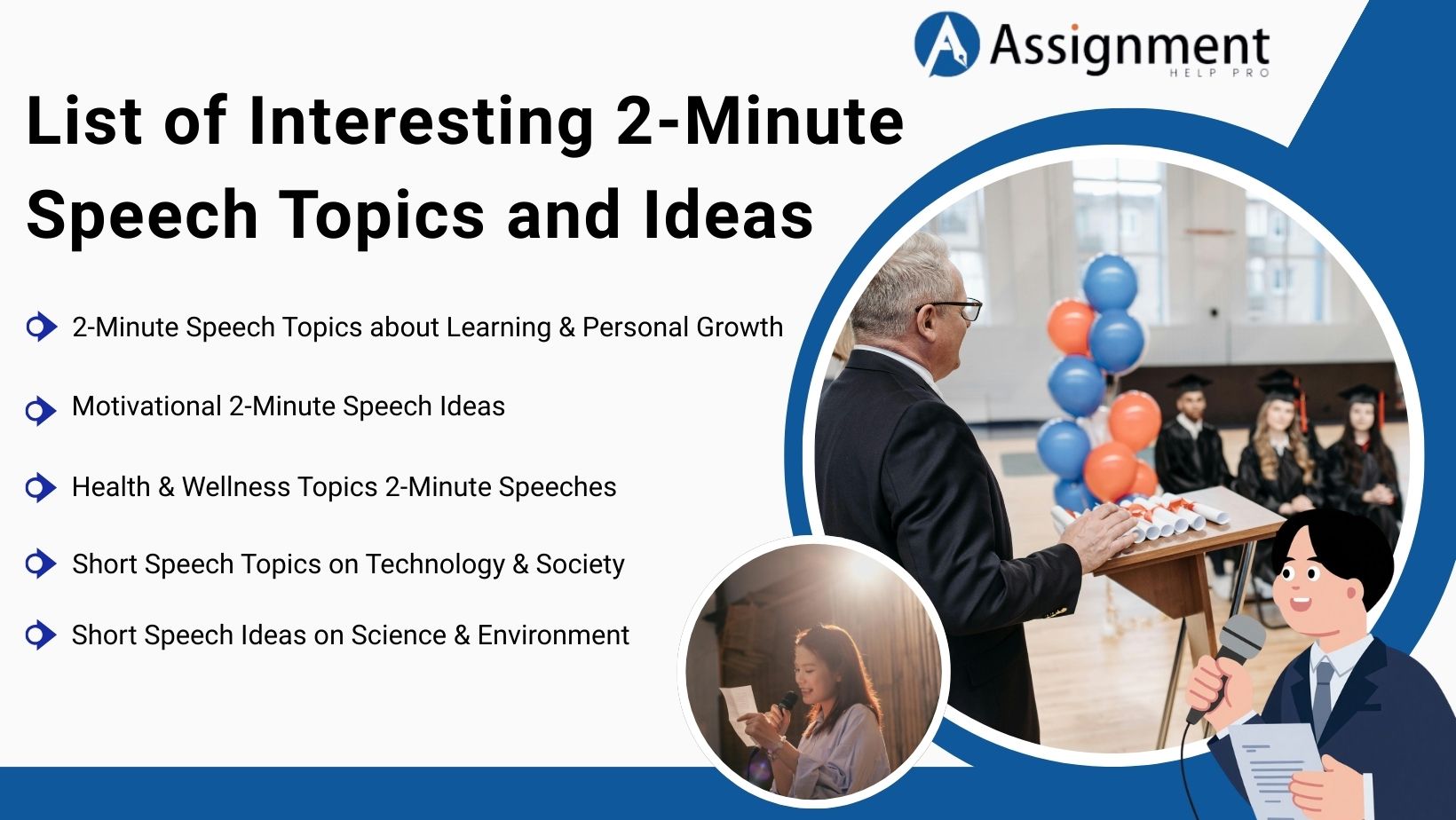 List of Interesting 2-Minute Speech Topics and Ideas