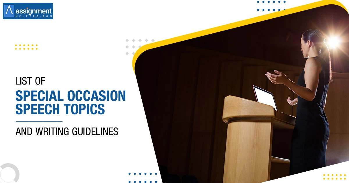 50 Top Special Occasion Speech Topics And Ideas
