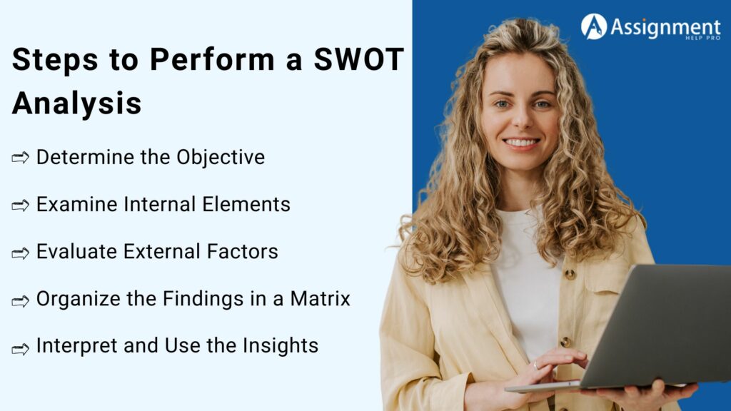 Steps to Perform a SWOT Analysis
