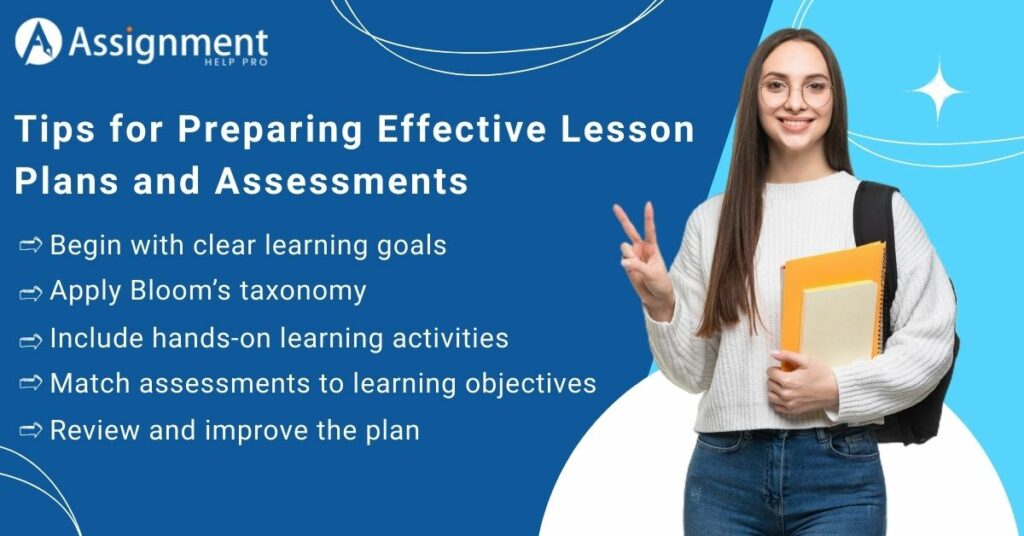 Tips for Preparing Effective Lesson Plans and Assessments
