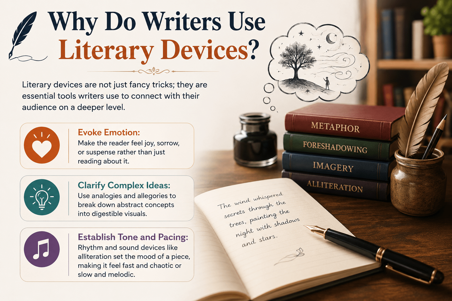Why Do Writers Use Literary Devices.