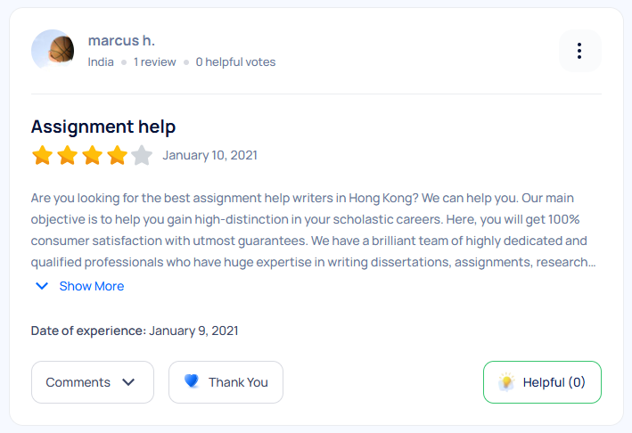 Sitejabber review – marcus h.